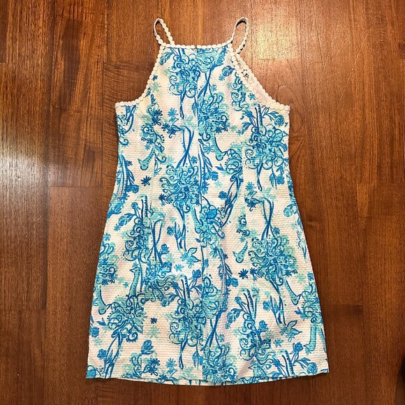 LILLY PULITZER HIGH NECK DRESS - SIZE 12 - Picture 4 of 4